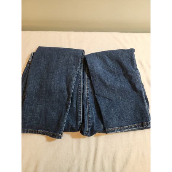 Kut From The Kloth Jeans Womens 16 Blue Straight Katy Boyfriend Whiskers - Picture 7 of 12